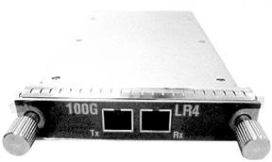 CFP connectors 100GBaseLR4-module