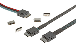 Molex MiniLink connector and cable assembly image