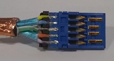 Omnetics USB 3.0 connectors and cables