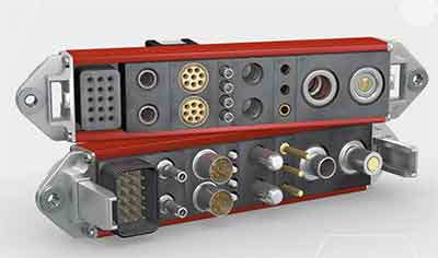 CombiTac modular connector systems on display at MD&M West