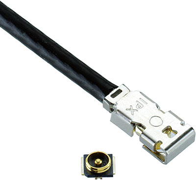 IPex connectors RF Connector with locking feature