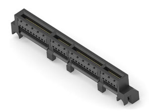 TE Connectivity Sliver Straddle-mount connectors