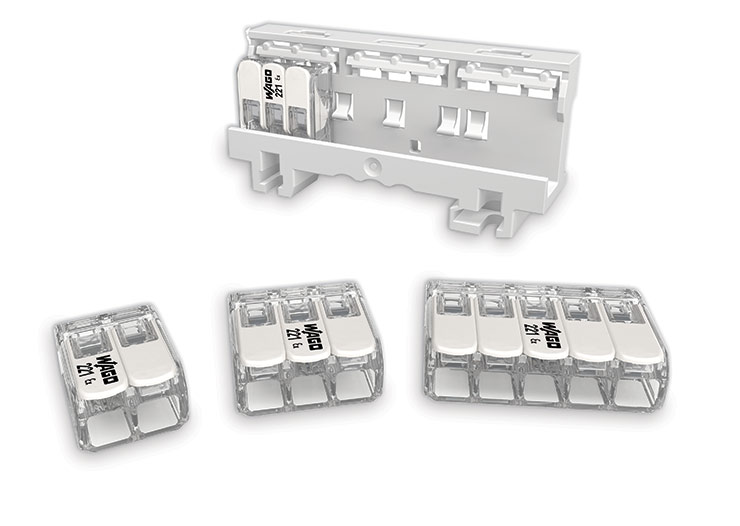 wago 221 ex series splicing connectors